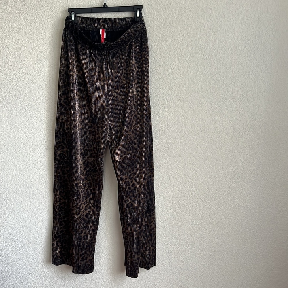 Cheetah Print Flared Pant